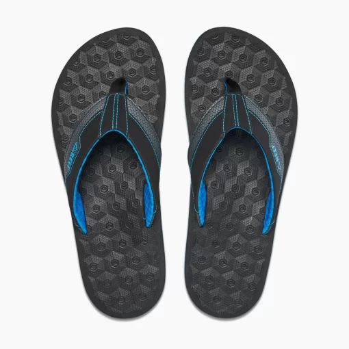 REEF Sandals | Flip Flops>The Ripper Black/Blue