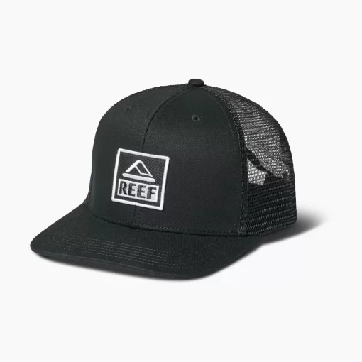 REEF Headwear & Accessories>Townsend Snapback Trucker Hat Pirate Black