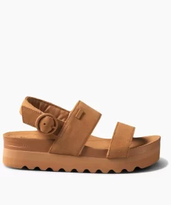 REEF Sandals>Vista Hi Buckle Natural Suede