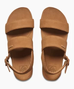 REEF Sandals>Vista Hi Buckle Natural Suede