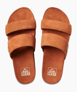 REEF Sandals | Slides>Vista Hi Suede Russet Orange