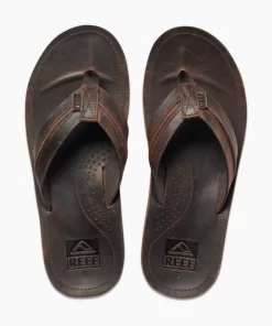 REEF Sandals | Flip Flops>Voyage Lux Dark Brown