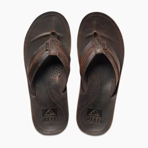 REEF Sandals | Flip Flops>Voyage Lux Dark Brown