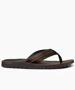 REEF Sandals | Flip Flops>Voyage Lux Dark Brown