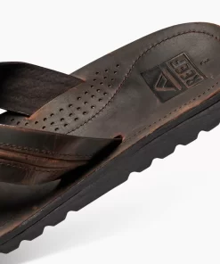 REEF Sandals | Flip Flops>Voyage Lux Dark Brown