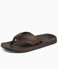 REEF Sandals | Flip Flops>Voyage Lux Dark Brown