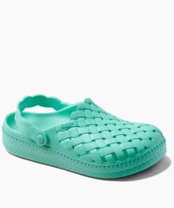 REEF Shoes | Clogs>Water Sage Neon Teal