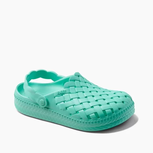 REEF Shoes | Clogs>Water Sage Neon Teal