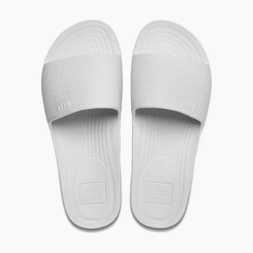 REEF Sandals | Slides>Water Scout White