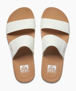 REEF Sandals | Slides>Water Vista Slide White/Tan