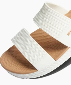 REEF Sandals | Slides>Water Vista Slide White/Tan