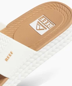 REEF Sandals | Slides>Water Vista Slide White/Tan