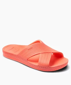 REEF Sandals | Slides>Water X Slide Neon Poppy