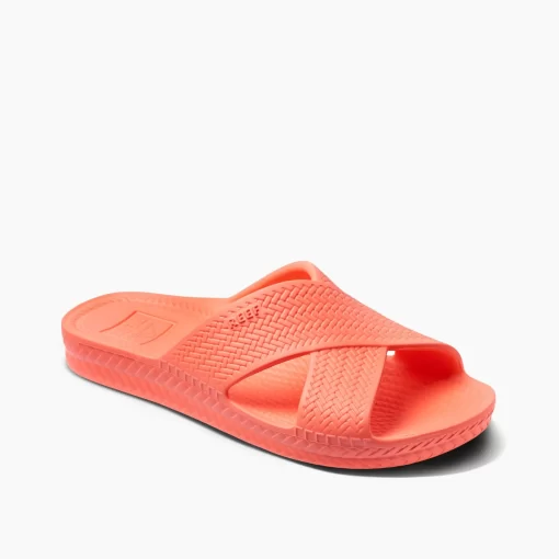 REEF Sandals | Slides>Water X Slide Neon Poppy