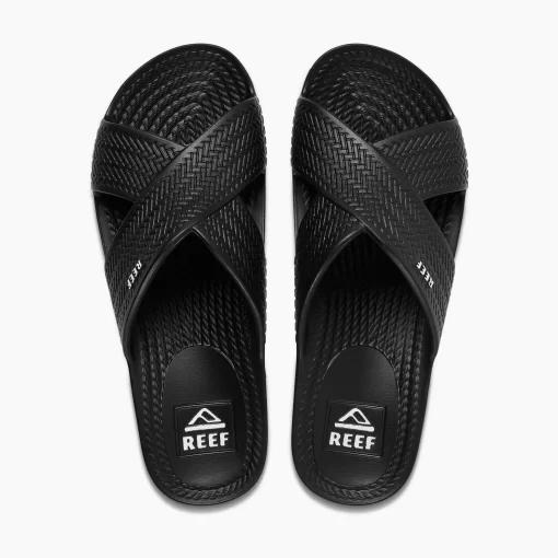 REEF Sandals | Slides>Water X Slide Black