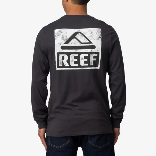 REEF T-Shirts>Wellie Long Sleeve T-Shirt Phantom