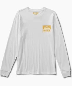 REEF T-Shirts>Wellie Long Sleeve T-Shirt White