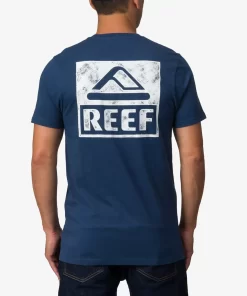 REEF T-Shirts>Wellie Short Sleeve T-Shirt Insignia Blue