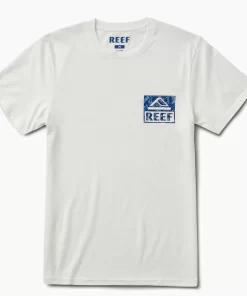 REEF T-Shirts>Wellie Short Sleeve T-Shirt Marshmallow