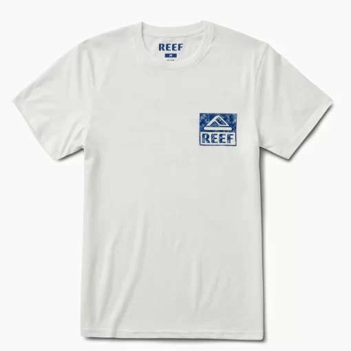 REEF T-Shirts>Wellie Short Sleeve T-Shirt Marshmallow