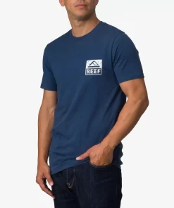 REEF T-Shirts>Wellie Short Sleeve T-Shirt Insignia Blue