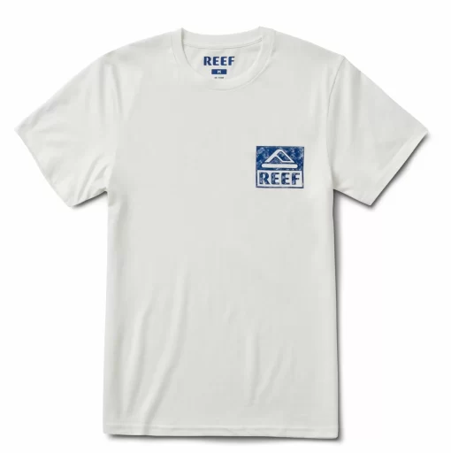 REEF T-Shirts>Wellie Short Sleeve T-Shirt Marshmallow