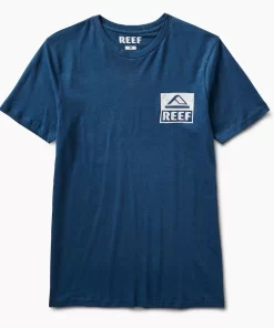 REEF T-Shirts>Wellie Short Sleeve T-Shirt Insignia Blue