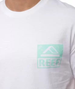 REEF T-Shirts>Wellie Short Sleeve T-Shirt Bright White