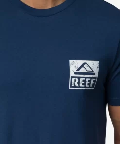 REEF T-Shirts>Wellie Short Sleeve T-Shirt Insignia Blue